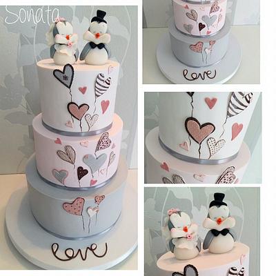 Wedding cakes - Cake by Sonata Torte
