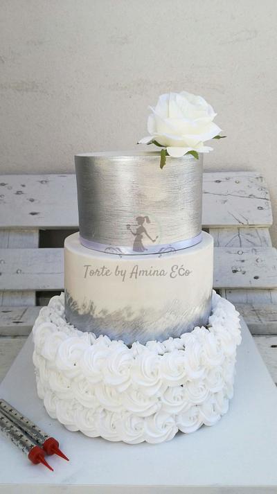 Elegant Wedding cake - Cake by Torte by Amina Eco