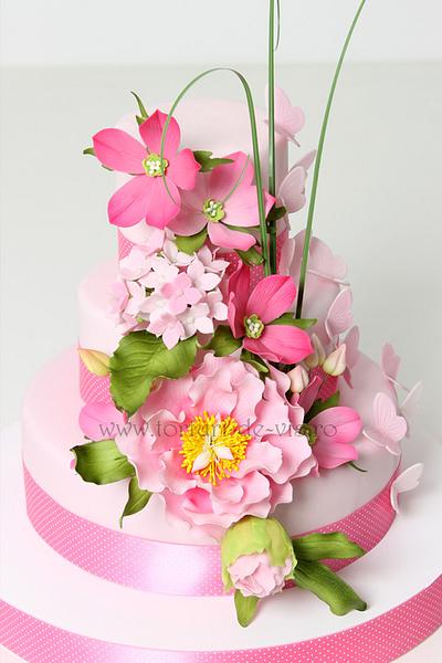 Pink and pink - Cake by Viorica Dinu