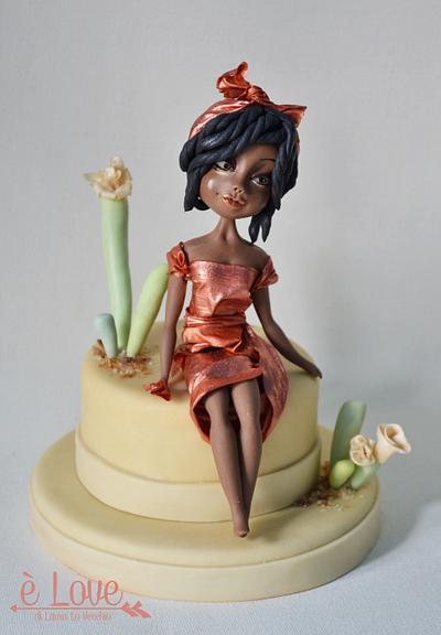 Tramonto Africano, African sunset - Cake by Laura