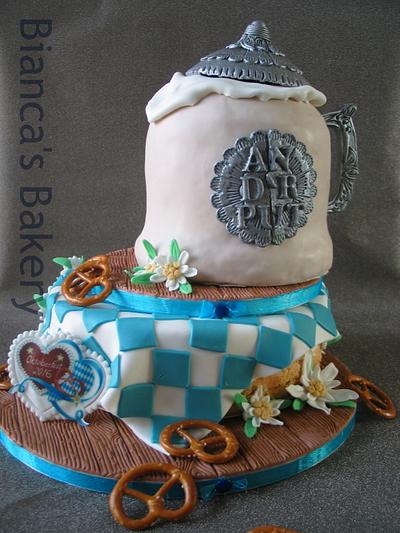 Oktoberfest  - Cake by Bianca's Bakery