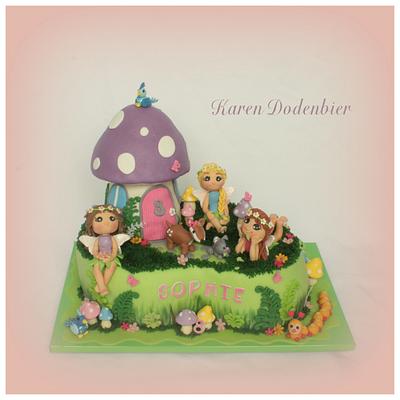 Faries - Cake by Karen Dodenbier