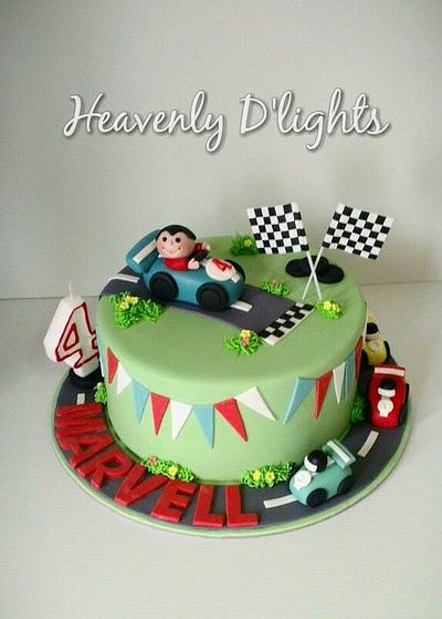 Racing Car Cake - Cake by novita