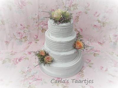 Wedding cCake - Cake by Carla 