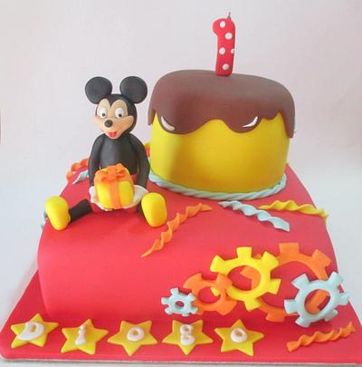 Mickey!! - Cake by Os Doces da Susana