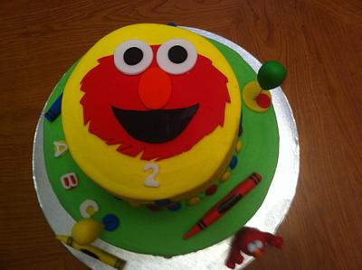 Elmo - Cake by Jen Scott