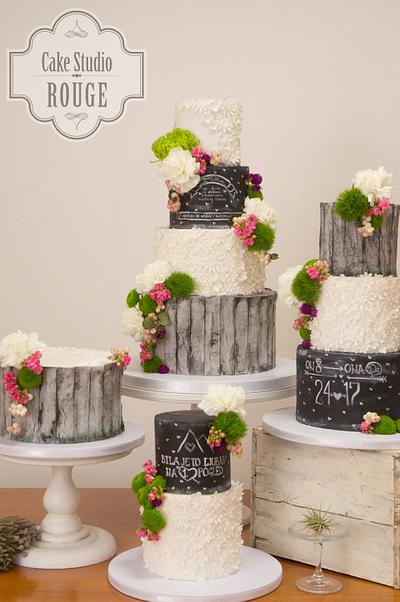 Romantic wedding cakes - Cake by Ceca79