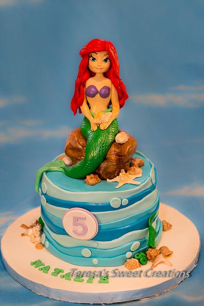 Ariel Cake  - Cake by teresasweetcreations