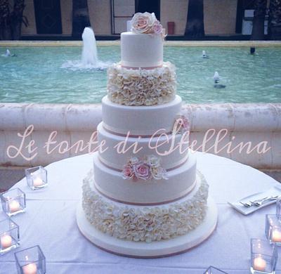 Mi wedding cake - Cake by graziastellina