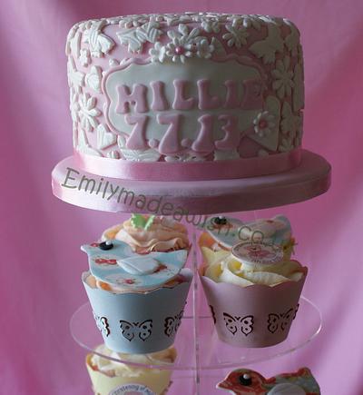 Millie's Christening - Cake by Emilyrose