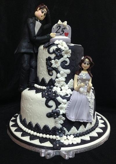 25th Anniversary Surprise! - Cake by Pia Angela Dalisay Tecson