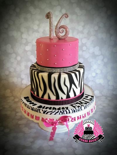 Sixteen Candles - Cake by Cakes ROCK!!!  