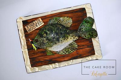 Finally Hooked  - Cake by Kayla Trahan