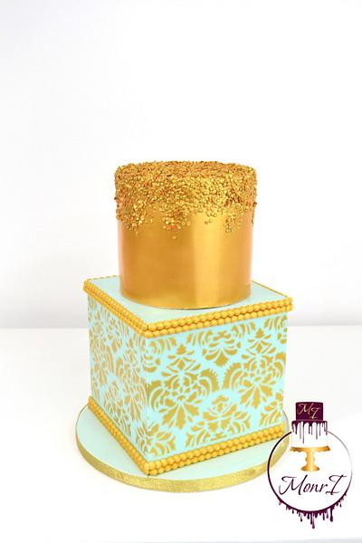 Gold cake - Cake by Mina Avramova