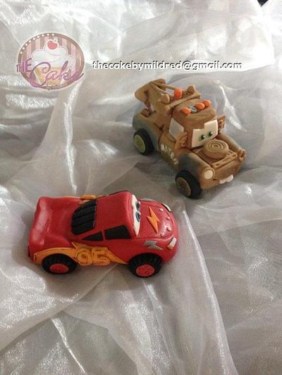 Mcqueen and Mater - Cake by TheCake by Mildred