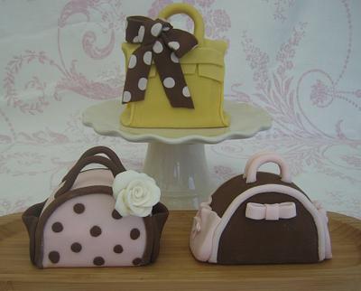 Leopard Print Handbag Cakes - Cake by SoSweet