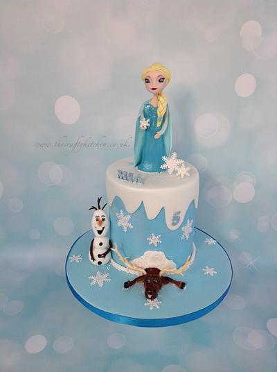 Frozen Cake - Cake by The Crafty Kitchen - Sarah Garland