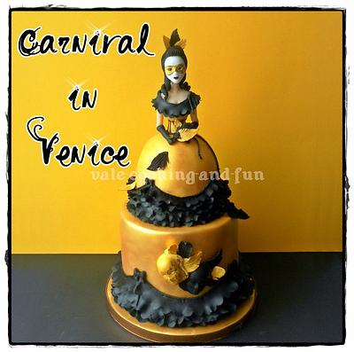 Cake "Carnival in Venice" - Cake by Valentina's Sugarland