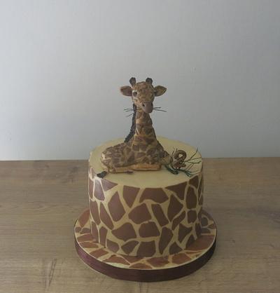 The Giraffe Cake - Cake by The Garden Baker
