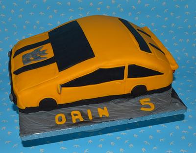 bumble bee car - Cake by 3dfuncakes