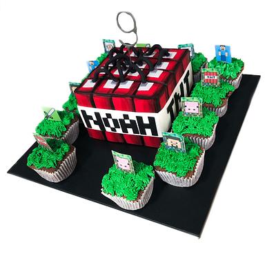 Minecraft TNT cake - Cake by At Piece