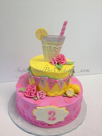 Lemonade theme - Cake by Michelle 