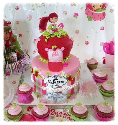 Strawberry Shortcake  - Cake by Pink Daisy Cakes