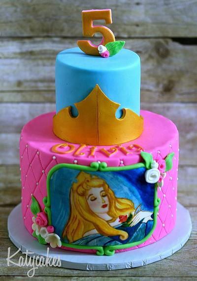 Sleeping Beauty Cake - Cake by Katycakes Austin