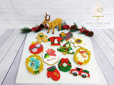 Christmas Cookies 2018  - Cake by Ana Crachat Cake Designer 