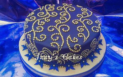Some Bollywood style sparkle! - Cake by The Rosehip Bakery
