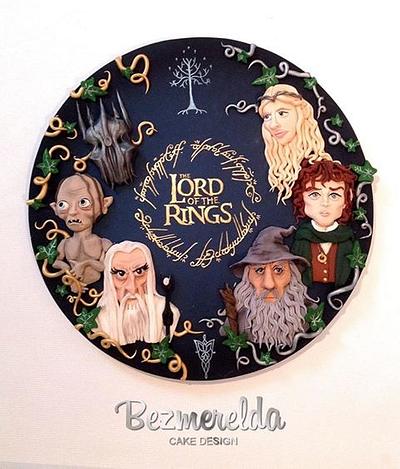 Lord of the Rings sugar plaque - Cake by Bezmerelda