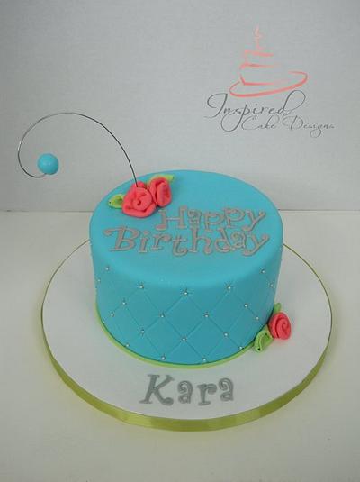 Happy Birthday - Cake by InspiredCakeDesigns