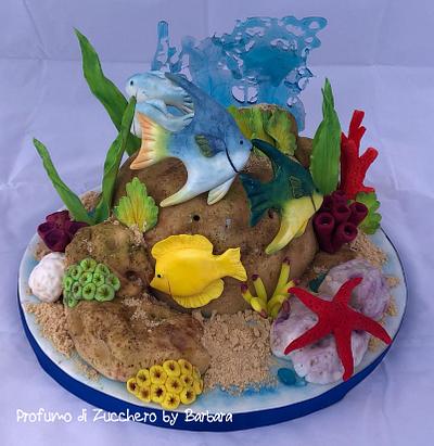 Aquarium  - Cake by Barbara Mazzotta