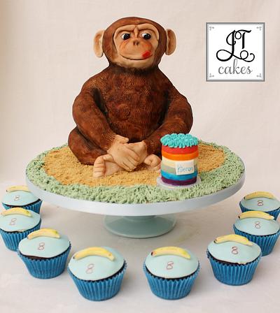 Monkey Cake  - Cake by JT Cakes