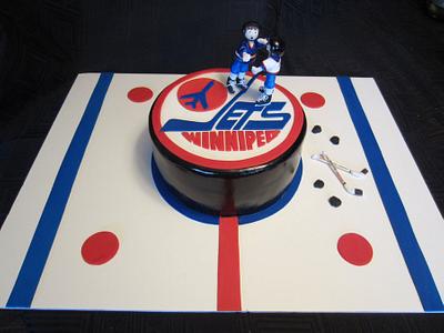Winnipeg Jets Cake - Cake by Mila O'Driscoll