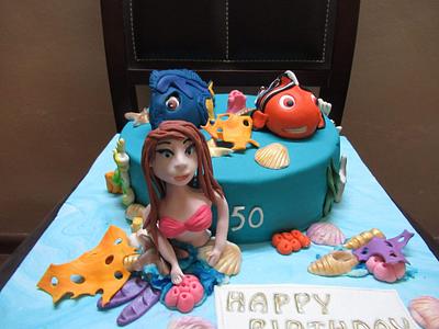 50th Birthday Cake - Cake by JudeCreations