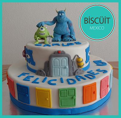 Monsters Inc - Cake by BISCÜIT Mexico