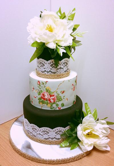 floral fantasy  - Cake by mike525