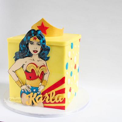 Wonder Woman - Cake by Cakesphere