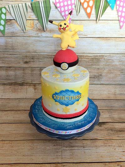 Pikachu Pokemon cake - Cake by Toni's Sugar Art