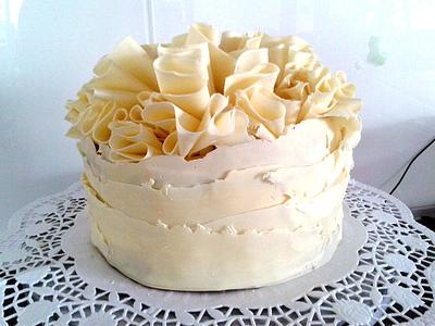 White dream chocolate cake - Cake by Agnes Havan-tortadecor.hu