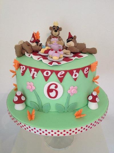 Teddy bear picnic cake - Cake by jodie