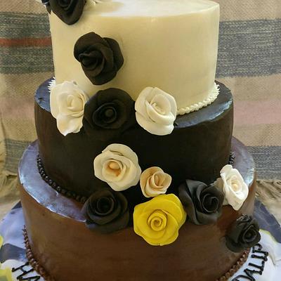 3 chocolate cake - Cake by Nolacarte