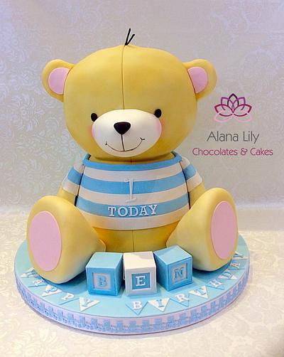 Forever Friends 1st Birthday cake - Cake by Alana Lily Chocolates & Cakes