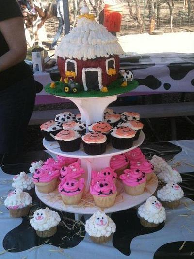 Barn Themed party - Cake by beth78148