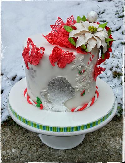 Happy Holidays  - Cake by Danijela Lilchickcupcakes