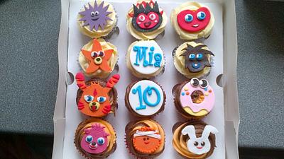 Moshi monster cupcakes - Cake by nannyscakes