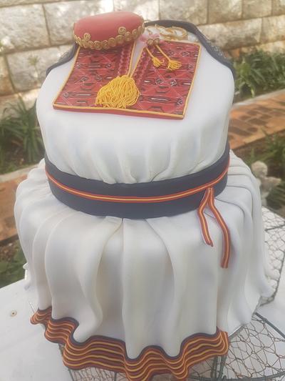 Croatian Folk costume, Dubrovnik-Konavle - Cake by Dubravka Falkoni Matic 