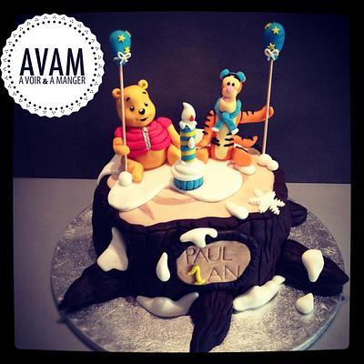 winnie birthday - Cake by Lisa Abauzit