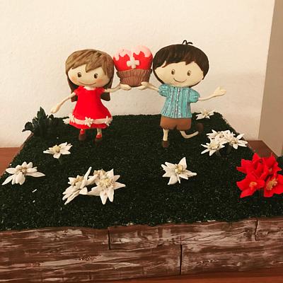 Alpine meadow  - Cake by valentimssweets